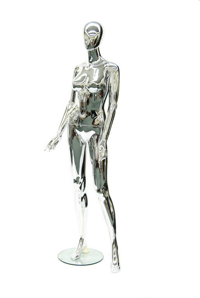 Female Chrome Mannequin MM-80155