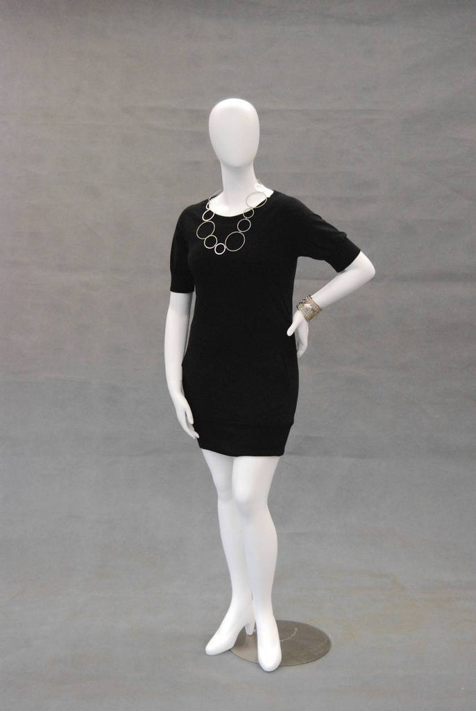 Plus Size Female Egghead Mannequin MM-RNANCYW3