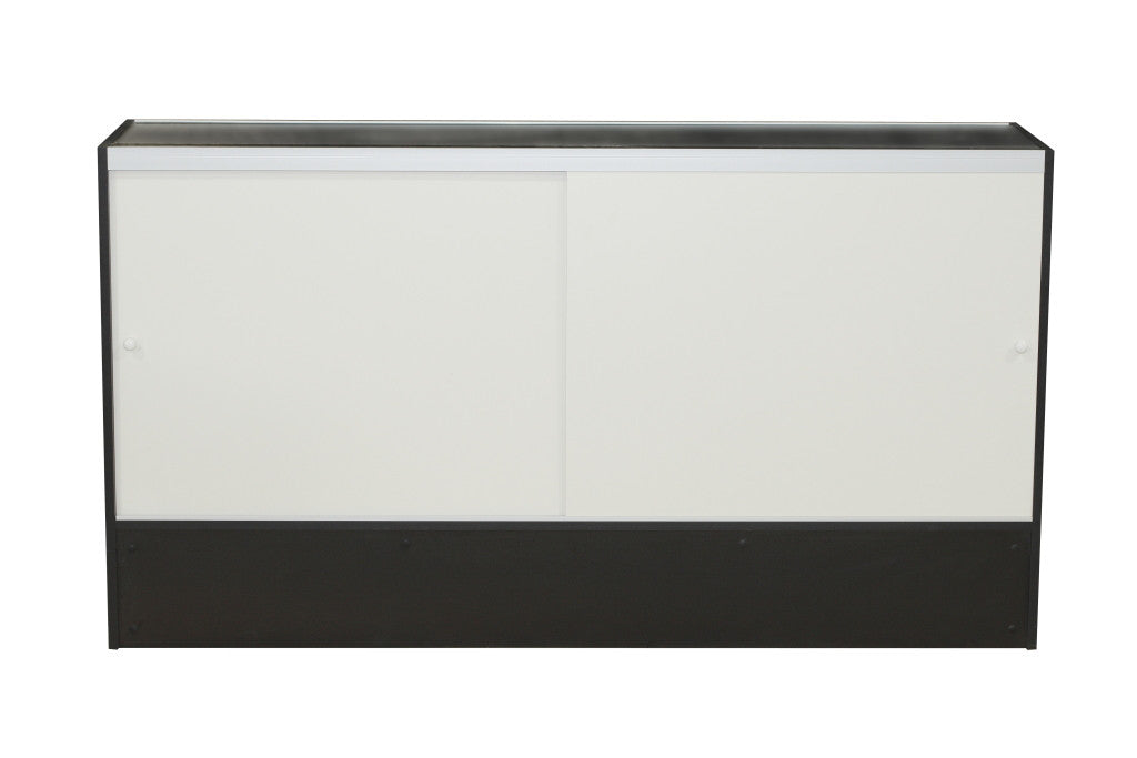 Black Triple Level Display Case MM-SC-SC6BK