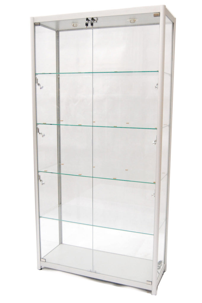 Glass Tower Display Case MM-SC-TW40AL