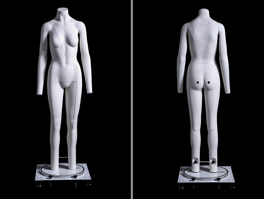 Female Invisible Ghost Mannequin Full Body for Photography (Version 2.0) MM-MZGH5
