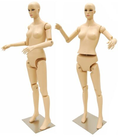 5' 9" Realistic Posable Female Mannequin MM-Z25
