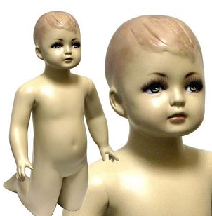 Kneeling Baby Mannequin MM-036