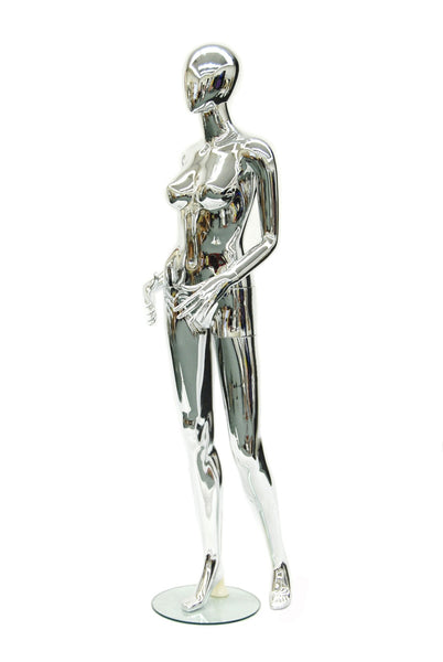 Female Chrome Mannequin MM-801T22