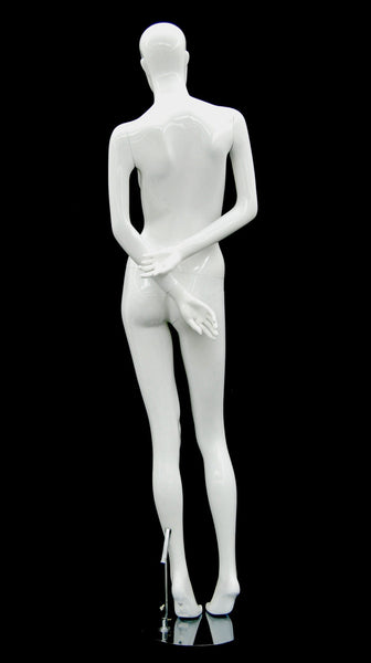 Female White Abstract Mannequin MM-AF126W1