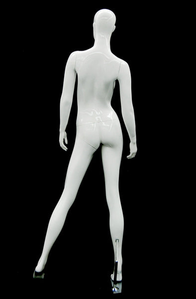 Female White Abstract Mannequin MM-AF142W1