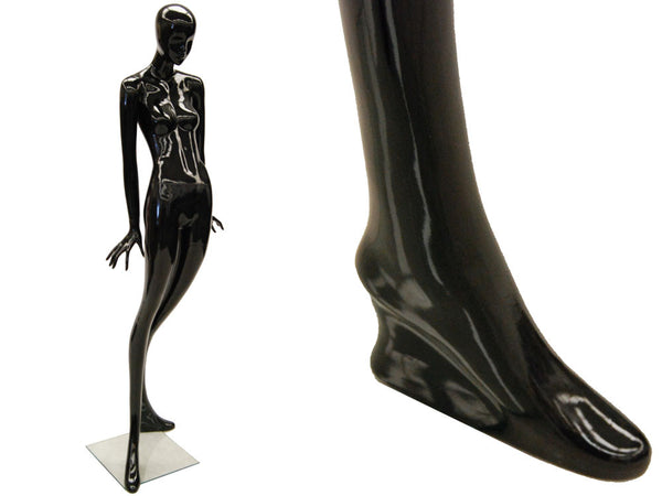Female Black Abstract Mannequin MM-ONA3BK