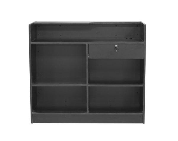 Black Cash Register Ledgetop Counter MM-SC-LTC4BK