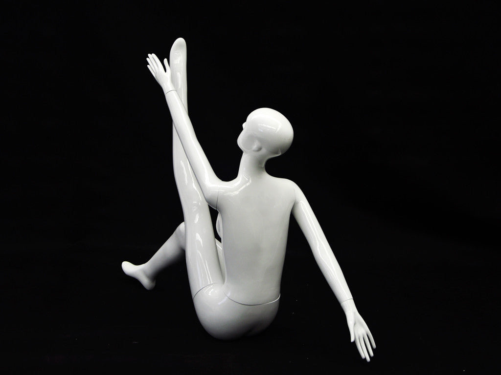 Female White Abstract Mannequin MM-XD20W