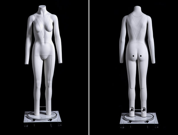 Female Invisible Ghost Mannequin Full Body for Photography (Version 2.0) MM-MZGH5