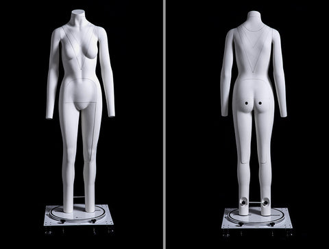 Female Invisible Ghost Mannequin Full Body for Photography