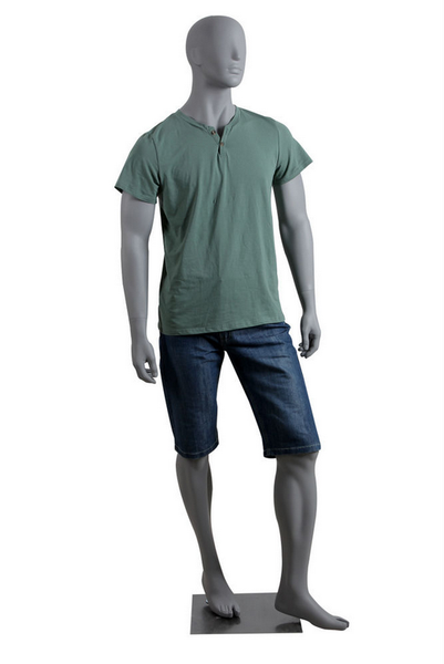 Grey Abstract Male Mannequin MM-LEE3