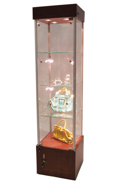 Cherry Tower Display Case MM-SCWL18CH