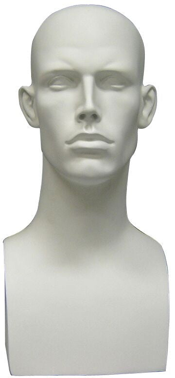 Male Mannequin Head MM-MDERAW2
