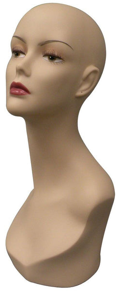 Female mannequin Head MM-MDEVENLYHD