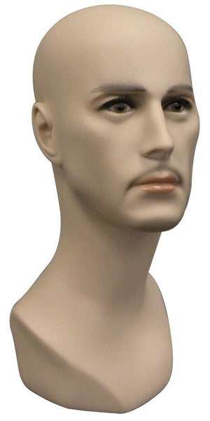 Male Mannequin Head MM-MDJACKF1