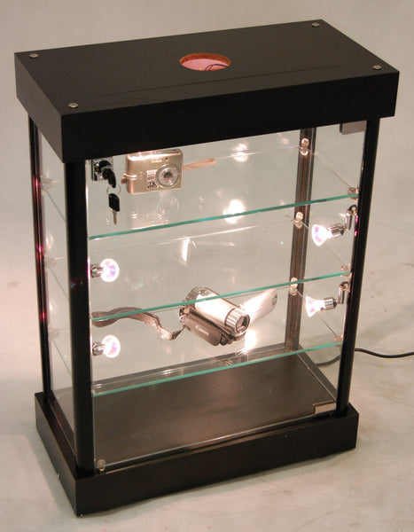 Black Countertop Display Case MM-SC-KDC04