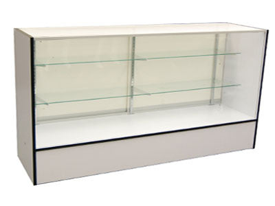 White Triple Level 70" Display Case MM-SC-SC6W