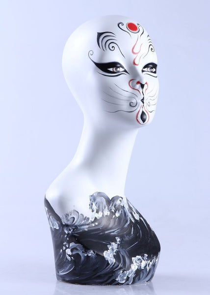 Female Mannequin Head MM-MZZLTT3