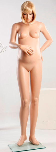 Realistic Pregnant Female Mannequin MM-W4