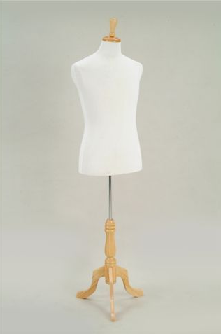 White Male French Dress Form MM-WMFD
